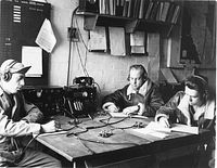 Radio section for 61st FS